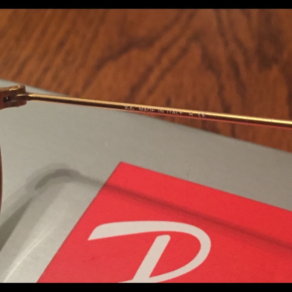 Ray Ban Aviators Sunglasses Blue 58MM RB3025 - Picture 3 of 6